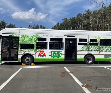 国内メーカー大型EV路線バスを富士急グループが導入…EVモーターズジャパン製 画像