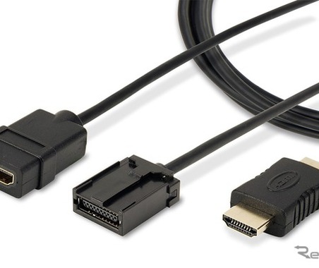 車載ナビのHDMIを変換して接続できる「HDMI変換ケーブル」データシステム 画像