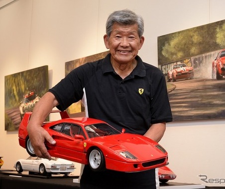 フェラーリ木製モデラー、山田健二の世界…6分の1スケールで 画像