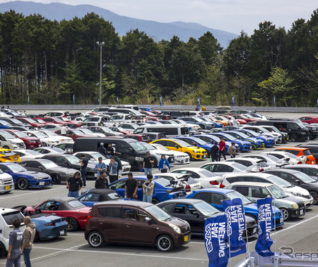 欧州車の映える強烈な選択肢!? レイズホイールの華麗なるマッチング…2024 RAYS FAN MEETING 画像