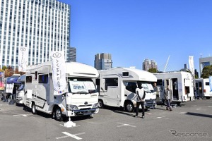 150台が集結…お台場キャンピングカーフェア2024　11月2-3日 画像