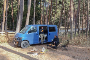 「FOLKWOOD VILLAGE 八ヶ岳」にキャンピングカー常設の車中泊体験プラン登場 画像