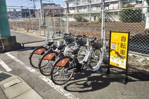 千葉県柏市で電動アシスト自転車のシェアサービス、55か所にステーションを設置 画像