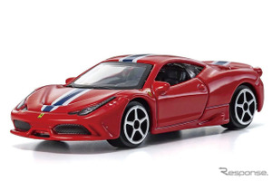 フェラーリ『458スペチアーレ』、1/64スケールのミニカーで登場 画像