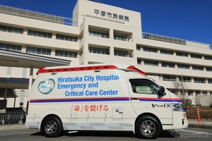 「広い、揺れない、使いやすい」新型救急車、ベルリングが平塚市民病院に納入 画像