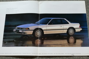 そのクールさで当時の若者を魅了した、ホンダ『プレリュード 2.0 Si』【懐かしのカーカタログ】 画像