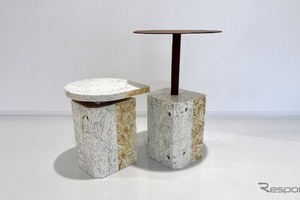 トヨタ『MIRAI』の水素タンク製造時の廃棄プラスチックから「家具」開発 画像