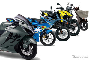 スズキの「推しバイク」ランキング結果を発表! 安定人気の1台と、超意外なモデルとは 画像