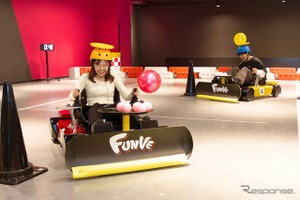 トヨタの新感覚ライドアトラクション『FUNVE』、VS PARK横浜に導入 画像