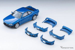 カスタムパーツが付け替え可能な高級トミカ、「日産 スカイライン25GT TURBO」11月発売 画像