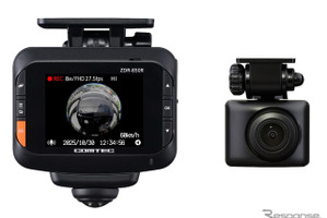STARVIS技術で夜もクッキリ、全方位ドラレコ「ZDR-850R」…コムテック 画像