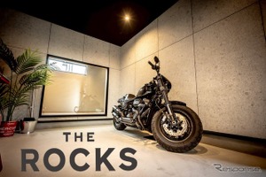 大型バイク4台収納可能なガレージ付き住宅「THE ROCKS」、横浜に誕生 画像