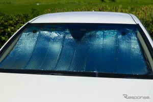 夏の猛暑を乗り切る！ 車内温度が劇的に下がる「サンシェード」の実力 画像