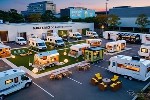 「ジャパンモビリティショー名古屋」に車中泊対応の特設エリア設置、宿泊不足の課題解決へ 画像