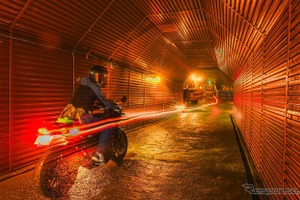 鉱山の坑道でバイク走行イベント、過疎地域を活性化　11月1～3日に開催 画像