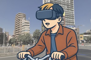 “自転車ながらスマホ”VR体験も…はたらく車展示 土岐プレミアム・アウトレットで9月27日 画像