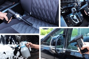 洗車や車内清掃アイテム、電動フォームガンとハイパワーブロアー新発売…オートバックス 画像