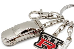 R34 スカイライン GT-R、3D立体キーリング予約開始…3000個限定生産 画像
