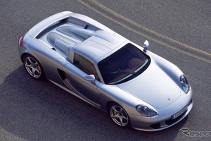 ポルシェのスーパーカー、『カレラGT』誕生25周年…ル・マン用V10エンジン搭載の名車 画像