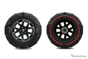 60秒で装着できるタイヤチェーン、イタリアから上陸、SUV専用の『Reflex Cross』 画像