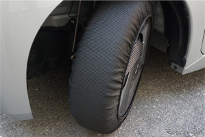 コンパクトカーやミニバンにも対応！ ソフト99の布製タイヤチェーン「モビルシュシュ」普通車サイズを拡充 画像