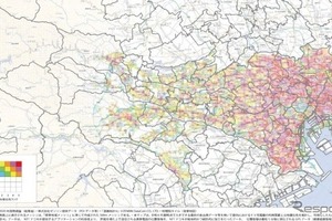 ゼンリン、東京都のEV充電器設置需要マップに地理空間情報を提供 画像