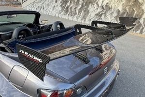 ホンダ『S2000』用ドライカーボン製GTウイング…全幅1800mmの超ワイドサイズ 画像