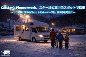 スキー場駐車場で車中泊、リフト券とセット販売…カーステイステーション6か所で展開へ 画像