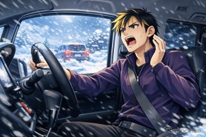 大雪や積雪・凍結路での自動車運転…出発前の準備・運転中の注意点・緊急時の対応 画像