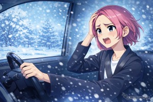 大雪での自動車運転、降り出したときの対応と出発前の準備…注意・警戒 画像