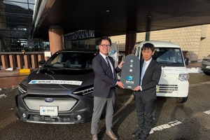 住友三井オートサービスと福井県、リース満了EVを公用車に再活用…初期コストを抑えて電動化 画像