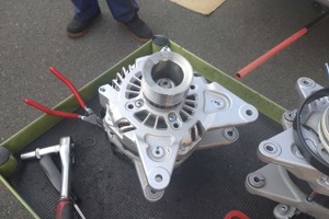 3Dプリンターで金属部品を補修、実車走行試験に成功…プロメシアン 画像