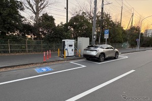 全国初の公募事業化の公道EV充電ステーション、横浜市で運用開始…テラチャージ 画像