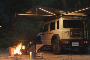 展開5分・撤収5分！『ジムニー/シエラ/ノマド』専用「サイドテント」が発売 画像