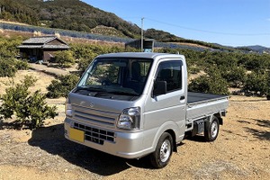 スズキ、農家と共同でEV軽トラック「キャリイ」の実証実験を開始…V2Hシステムも活用 画像