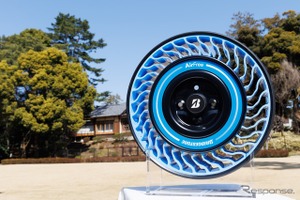 空気不要タイヤ『AirFree』公道実証　東京杉並のグリーンスローモビリティ［詳細画像］ 画像