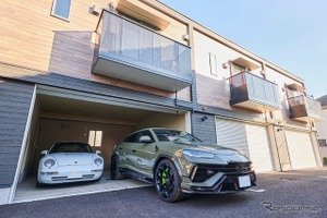 車2台分のガレージ付き賃貸住宅、最新プレミアムガレージハウス完成…埼玉県桶川市 画像