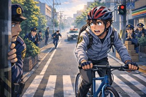 自転車の青切符、取り締まりはどこで行なわれるの？---実はわかっている！ 画像