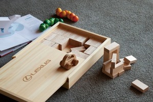 レクサス車の希少木材をアップサイクル、木製玩具をレクサスコレクションで販売開始…なかよしライブラリー 画像