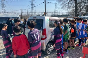 「らくがきカー」実施、廃車軽自動車に子どもが描く体験…スマイルカンパニー 画像