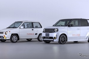 ホンダの新型EV「Super-ONE」用純正アクセサリー、「ブルドッグ スタイル」公開…名車シティ・ターボIIをオマージュ 画像