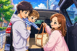 車で外出中に地震が発生したら…走行中に強い揺れ!! 画像