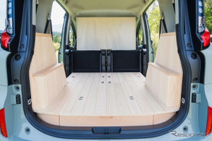 トヨタ『シエンタ』専用の車中泊キット、3列シート7人乗り用が新登場…YURT 画像