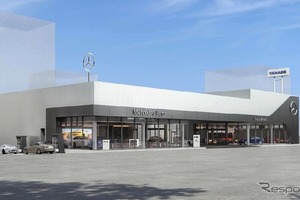 ヤナセ小倉支店、メルセデス・ベンツ販売店の最新CI導入 画像