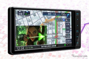 JVCケンウッド『彩速ナビ』2機種発売、ゼンリン地図データ採用でルート案内精度を向上 画像