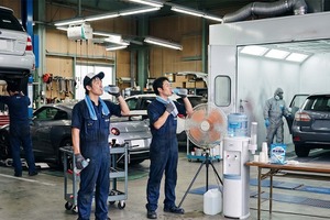 早くも真夏の暑さ、自動車整備・鈑金塗装などの現場ですぐ実践してほしい 厚生労働省の最新版「熱中症対策」ガイドラインのポイント 画像