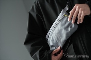 豊田合成のエシカルブランド「Re-S」、帝人フロンティアの新アウトドアブランド「MEFNEG」とコラボ…エアバッグ端材でバッグ製作 画像