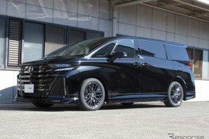 マイチェン後『ヴェルファイア』をローダウン…タナベのカスタムスプリング「サステックDF210」 画像
