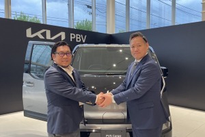 キア『PV5』日本上陸、トイファクトリーが正規ディーラー契約…2026年7月末販売開始予定 画像