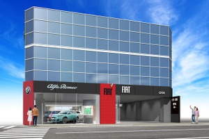 フィアット/アバルト大田がオープン、東京都内初の「ステランティス・ブランド・ハウス」採用 画像